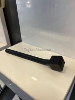 Lorenzo Kısa Metal Kulp 96mm Mat Siyah Renk - Görsel 2