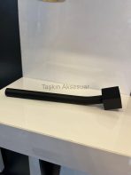 Lorenzo Kısa Metal Kulp 96mm Mat Siyah Renk - Görsel 3