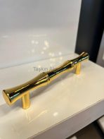 Lüx Bambu Metal Kulp 96-128-160-224mm Altın Renk Gold - Görsel 2