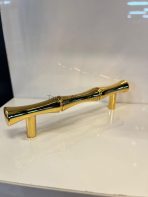 Lüx Bambu Metal Kulp 96-128-160-224mm Altın Renk Gold - Görsel 7