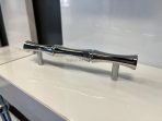 Lüx Bambu Metal Kulp 96-128-160-224mm Krom Renk Gümüş - Görsel 5