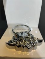 Medusa Kafası Sarkaç Metal Kulp Sandalye Krom Renk Gümüş Süs - Görsel 5