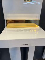 Melis Düz Metal Kulp 64-128-160-192-224-256-288-320mm Altın Renk Gold - Görsel 7