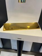 Melis Düz Metal Kulp 64-128-160-192-224-256-288-320mm Altın Renk Gold - Görsel 5