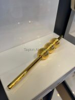 Petra Çizgili Metal Kulp 32-128mm Altın Renk Gold - Görsel 3