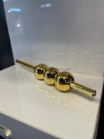 Petra Düz Metal Kulp 32-128mm Altın Renk Gold
