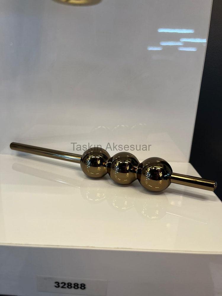 PETRADÜZBR(6) Petra Düz Metal Kulp 32-128mm Bronz Renk - Görsel 1