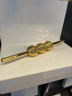 Petra Ortalı Çizgili Metal Kulp 32-128mm Altın Renk Gold - Görsel 2