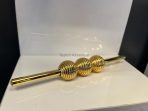 Petra Ortalı Çizgili Metal Kulp 32-128mm Altın Renk Gold