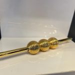 Petra Ortalı Çizgili Metal Kulp 32-128mm Altın Renk Gold