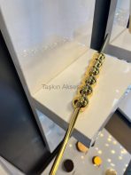 Petra Düz Metal Kulp 32-128mm Altın Renk Gold - Görsel 9