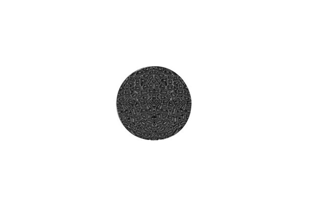 KRATER-KULP-32MM-SIYAH Krater Metal Kulp 32mm Mat Siyah Renk - Görsel 1