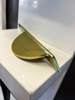 Prag Metal Kulp 64mm Loft Pirinç Mat Altın Renk Gold - Görsel 7