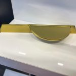 Prag Metal Kulp 64mm Loft Pirinç Mat Altın Renk Gold