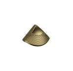 Shell Metal Kulp Çizgili 64mm Altın Renk Gold