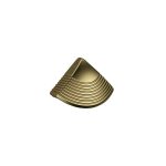 Shell Metal Kulp Çizgili 64mm Altın Renk Gold