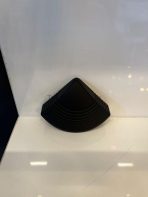 Shell Metal Kulp Çizgili 64mm Mat Siyah Renk - Görsel 3