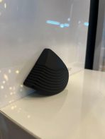 Shell Metal Kulp Çizgili 64mm Mat Siyah Renk - Görsel 4