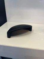 Shell Metal Kulp Düz 64mm Mat Siyah Renk - Görsel 7