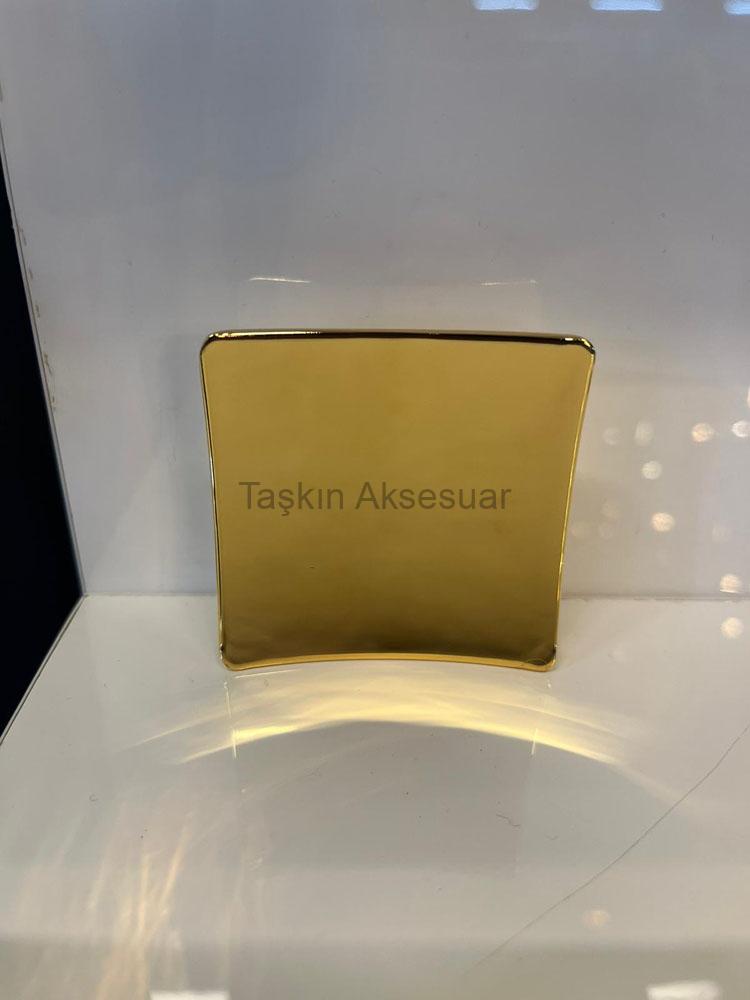 SİRUS32MM(10) Sirus Metal Kulp 32mm Altın Renk Gold - Görsel 1