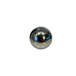 Küre Metal Düğme Kulp Çap 3cm Tek Delikli Krom Renk Gümüş Top Misket Yuvarlak