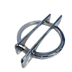 Veliko Metal Kulp 96mm Krom Renk Gümüş