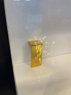L Süs Metal Kulp 16mm Altın Renk Gold - Görsel 2