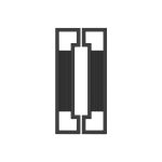 Elizabeth Metal Kulp 96-160mm Mat Siyah Renk