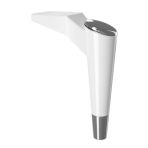 Toryum Sert Plastik Ayak 15-18-23cm Aytaşı Krom Renk Gümüş