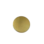 Çizgili Yuvarlak Metal Düğme Mobilya Kulpu Mat Altın Renk Gold Daire Tek Delikli