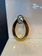 Harvel Metal Mobilya Kulpu 32mm Kristal Taşlı Altın Renk Gold - Görsel 5