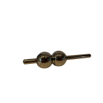 Petra Düz Metal Mobilya Kulp 32mm Bronz Renk İkili Toplu